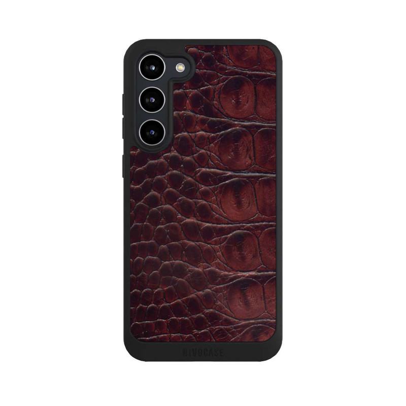 Galaxy S23 + NIVOpure Kroco Dunkelbraun