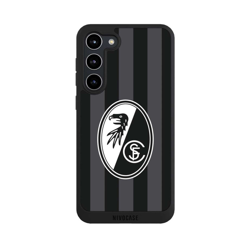 Galaxy S23 + NIVOpure SC Freiburg - Grau Gestreift