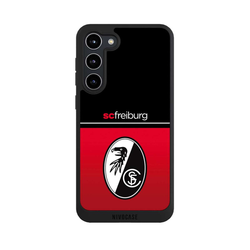 Galaxy S23 + NIVOpure SC Freiburg - Schwarz Rot