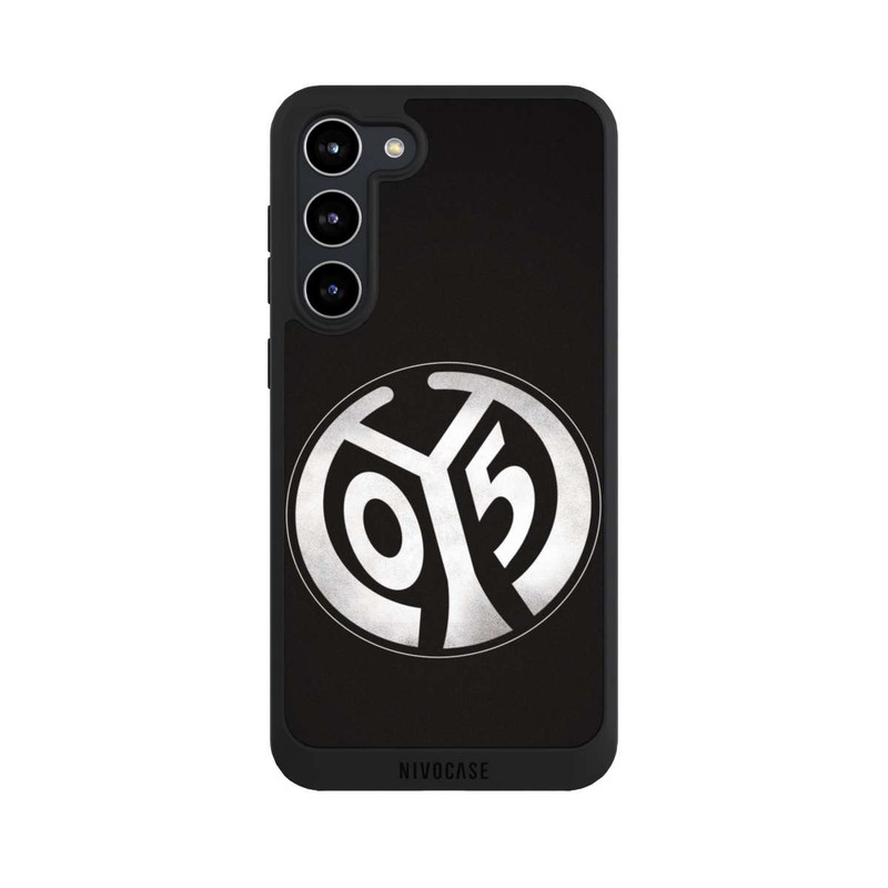 Galaxy S23 + NIVOpure Mainz 05 Schwarz Grunge