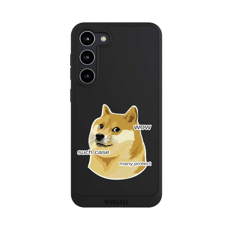 Galaxy S23 + NIVOpure Doge transparent