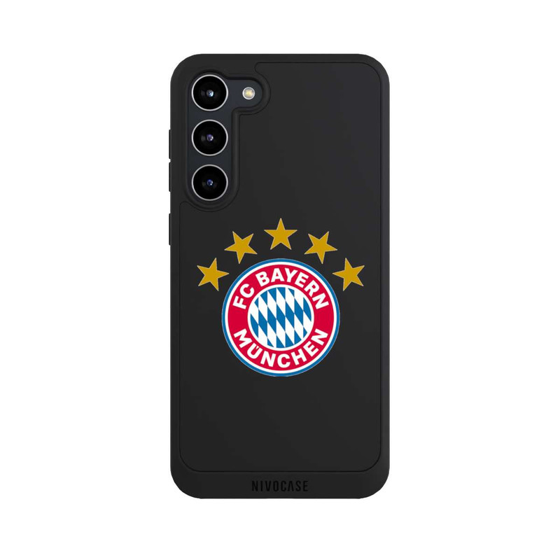 Galaxy S23 + NIVOpure FCB Logo mit Sterne - ohne Hintergrund