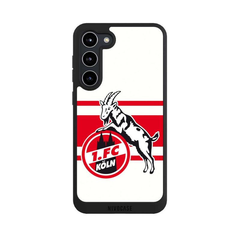 Galaxy S23 + NIVOpure White Red Stripes 1.FC