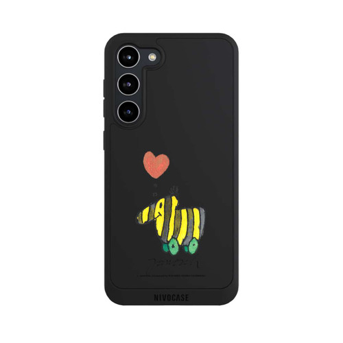 Samsung Galaxy S23+ NIVOpure Tigerente Herz transparent
