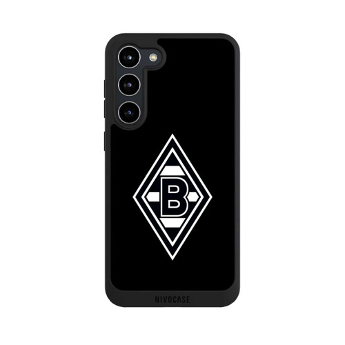 Samsung Galaxy S23+ NIVOpure Borussia Raute Schwarz