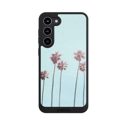 Samsung Galaxy S23+ NIVOpure Pink Light Paradise Beach Palm