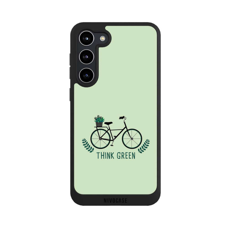 Galaxy S23 + NIVOpure Think Green Fahrrad