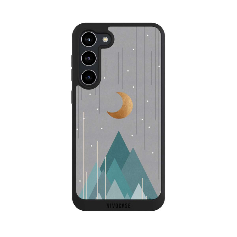 Galaxy S23 + NIVOpure Moon & Mountains Mint Green