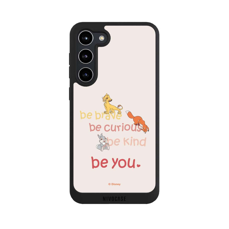 Galaxy S23 + NIVOpure Be Brave Be Curious Be Kind Be You