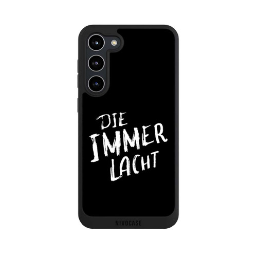 Samsung Galaxy S23+ NIVOpure Die Immer Lacht Schwarz