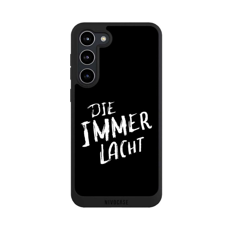 Galaxy S23 + NIVOpure Die Immer Lacht Schwarz