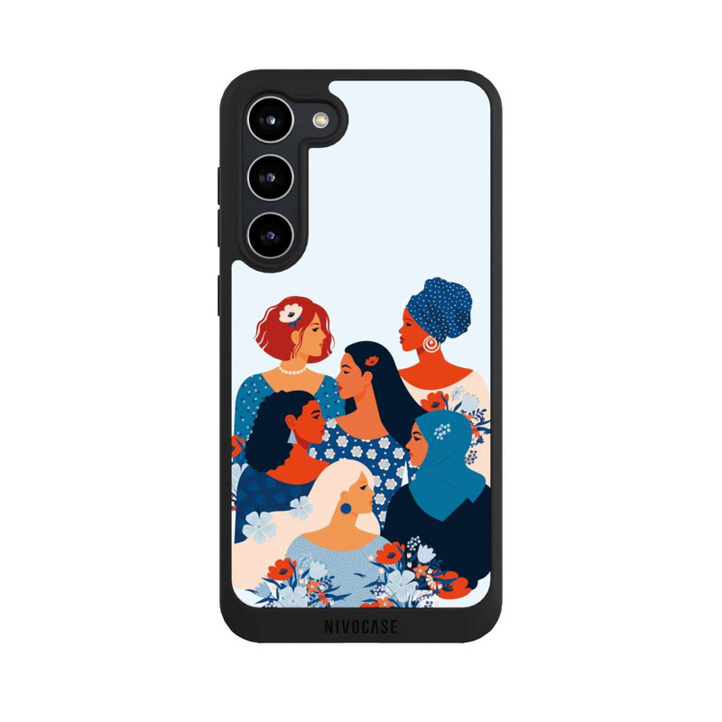 Galaxy S23 + NIVOpure Frauen Diversity Blau
