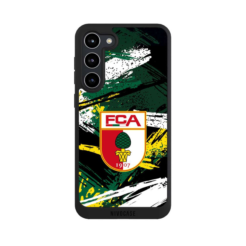 Galaxy S23 + NIVOpure Scratches and Stripes Green