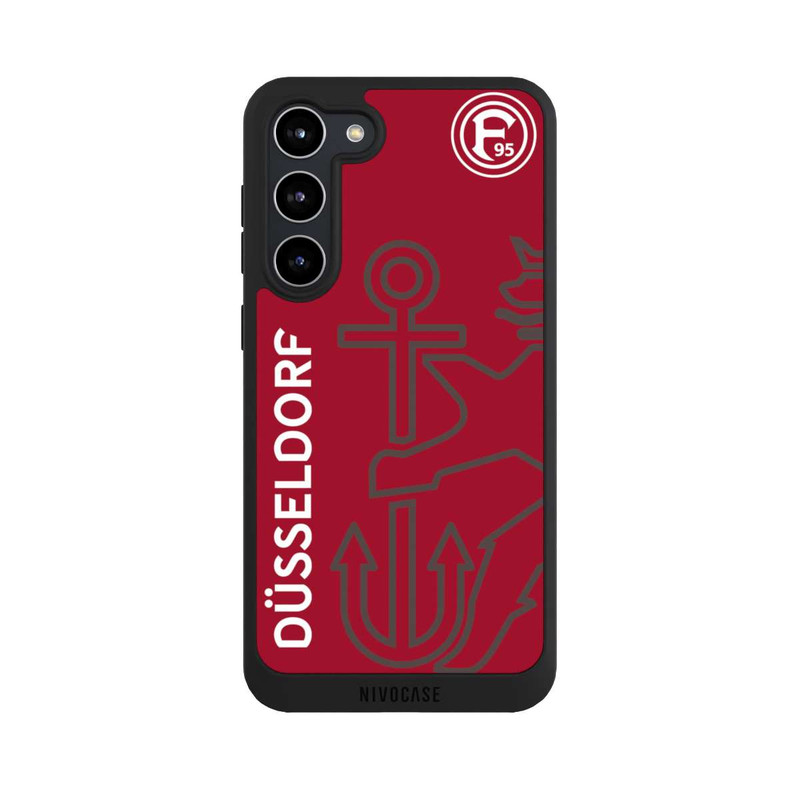Galaxy S23 + NIVOpure F95-Trikotdesign Rot