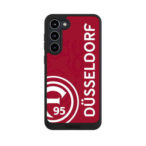 Samsung Galaxy S23+ NIVOpure Fortuna Düsseldorf-Trikotdesign Rot