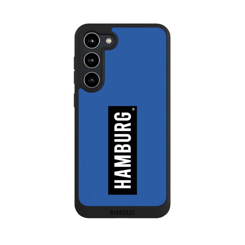 Galaxy S23 + NIVOpure HSV Hamburg Schwarz Blau