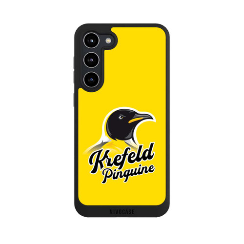 Samsung Galaxy S23+ NIVOpure Krefeld Pinguine Typo Gelb