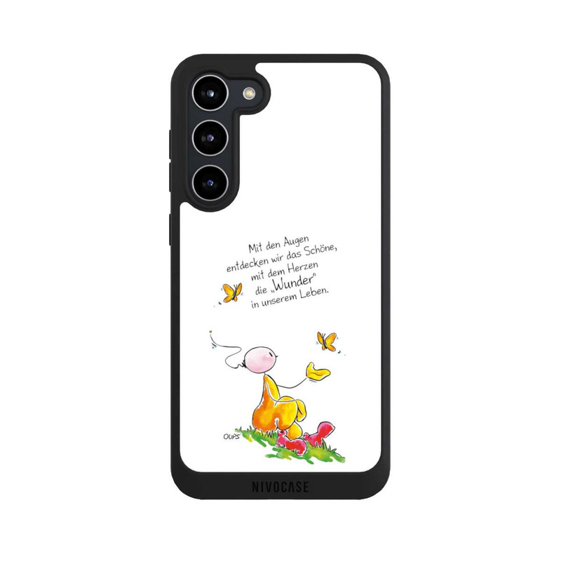 Galaxy S23 + NIVOpure Mit den Augen Entdecken Wir Das Schöne