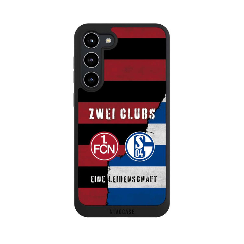 Galaxy S23 + NIVOpure Fanfreundschaft Nürnberg x Schalke 