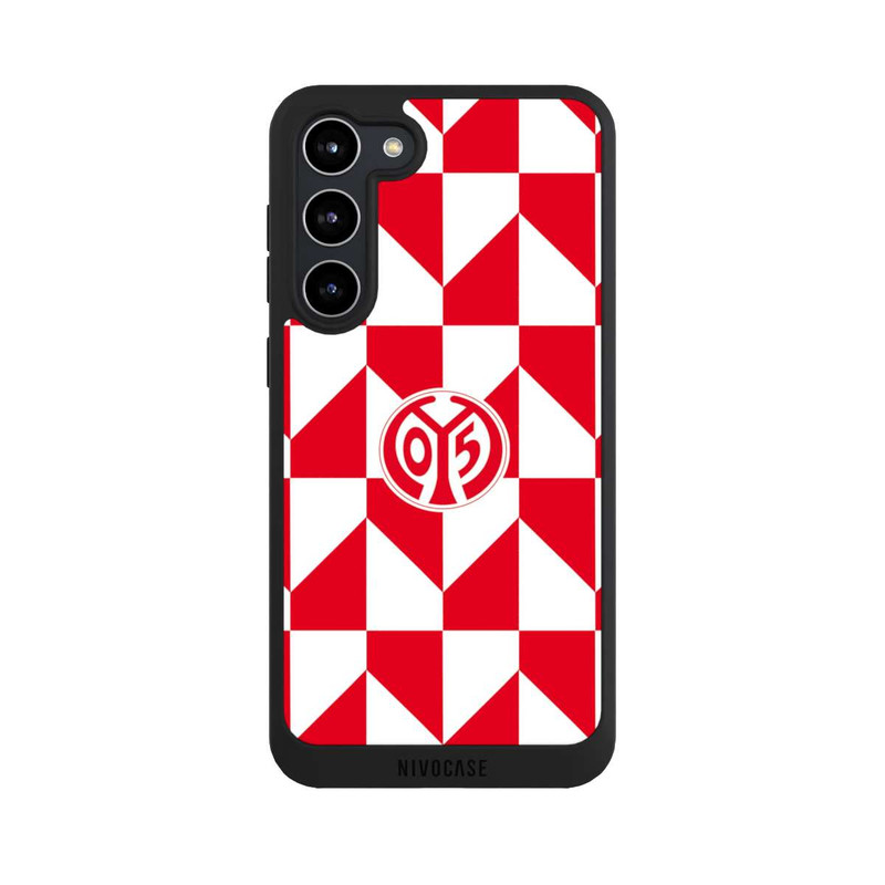 Galaxy S23 + NIVOpure Mainz 05-Rotes Muster