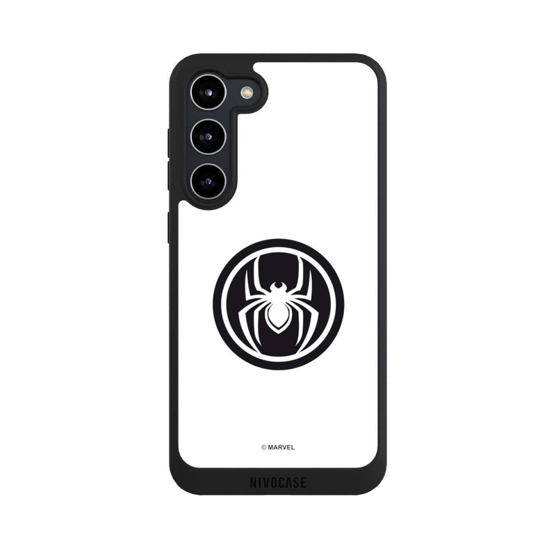 Galaxy S23 + NIVOpure Spider-Man Logo White