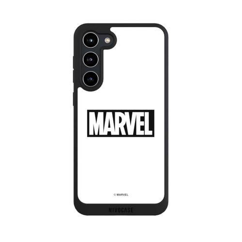 Samsung Galaxy S23+ NIVOpure Marvel Logo White