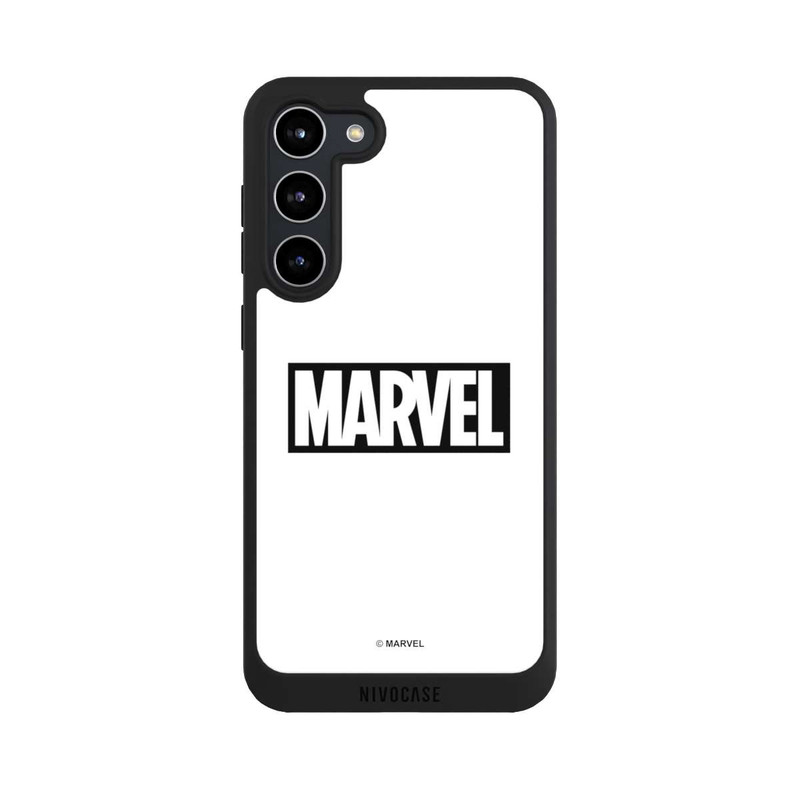 Galaxy S23 + NIVOpure Marvel Logo White