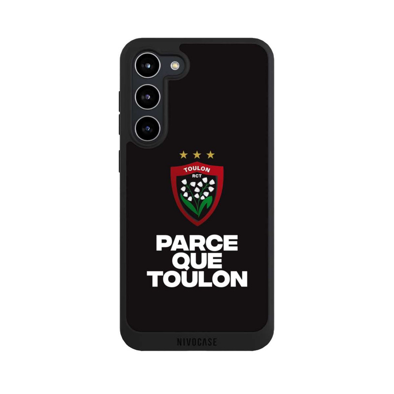 Galaxy S23 + NIVOpure Parce Que Toulon Schwarz