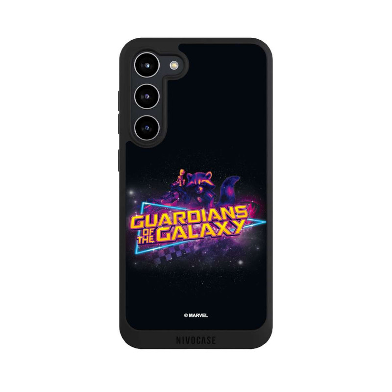 Galaxy S23 + NIVOpure Guardians of the Galaxy Logo