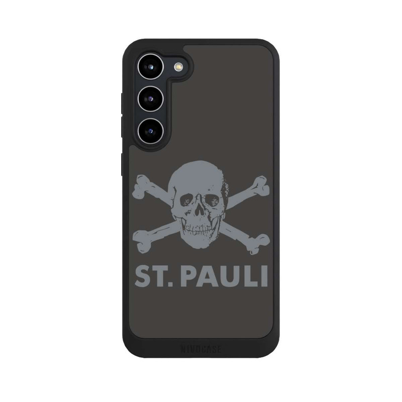 Galaxy S23 + NIVOpure FC St. Pauli Logo Grau