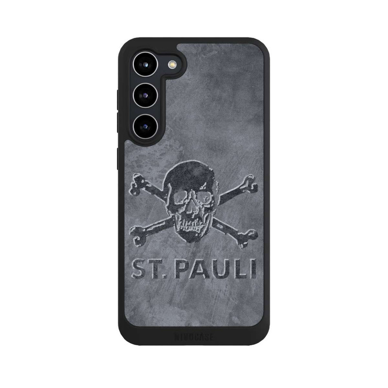 Galaxy S23 + NIVOpure FC St. Pauli Grau Beton
