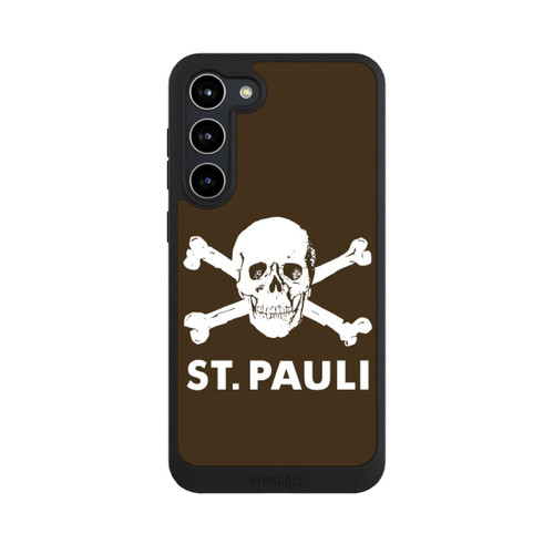 Samsung Galaxy S23+ NIVOpure FC St. Pauli Logo Braun