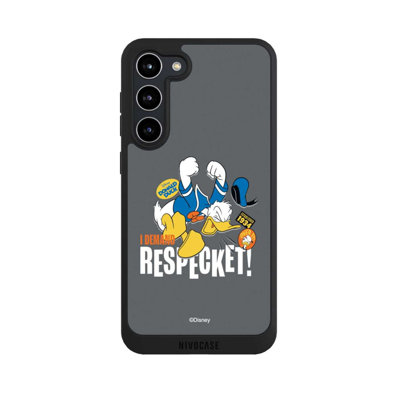 Galaxy S23 + NIVOpure Donald Duck Demand Respecket
