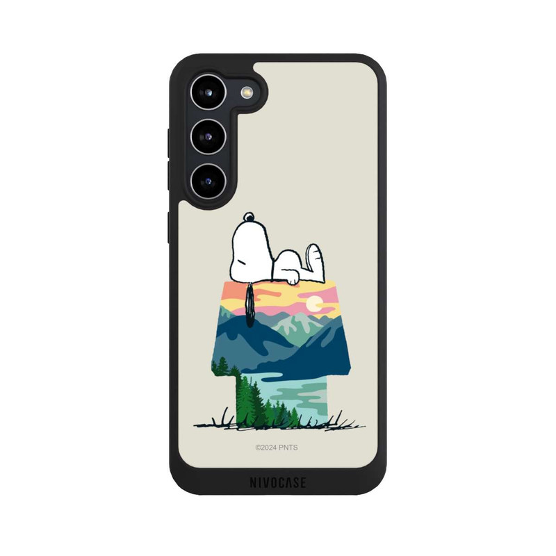 Galaxy S23 + NIVOpure Snoopy Camping Hütte