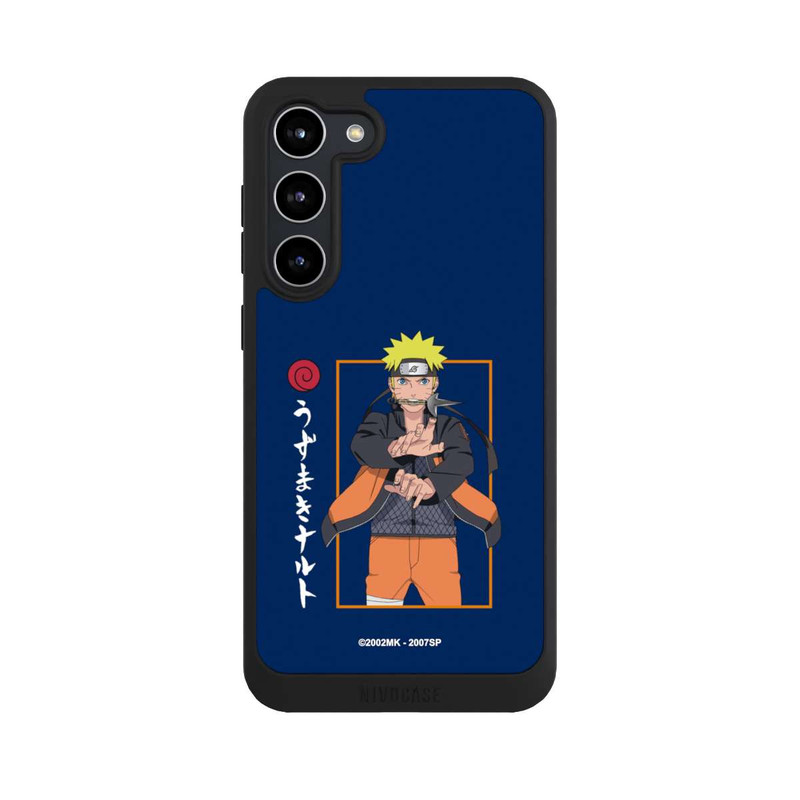Galaxy S23 + NIVOpure Naruto Kampfposition Blau