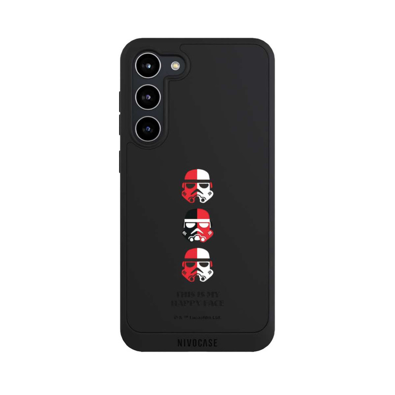 Galaxy S23 + NIVOpure Storm Trooper Happy Face
