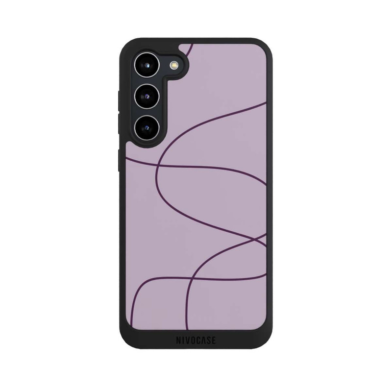 Galaxy S23 + NIVOpure Purble Slim Lines