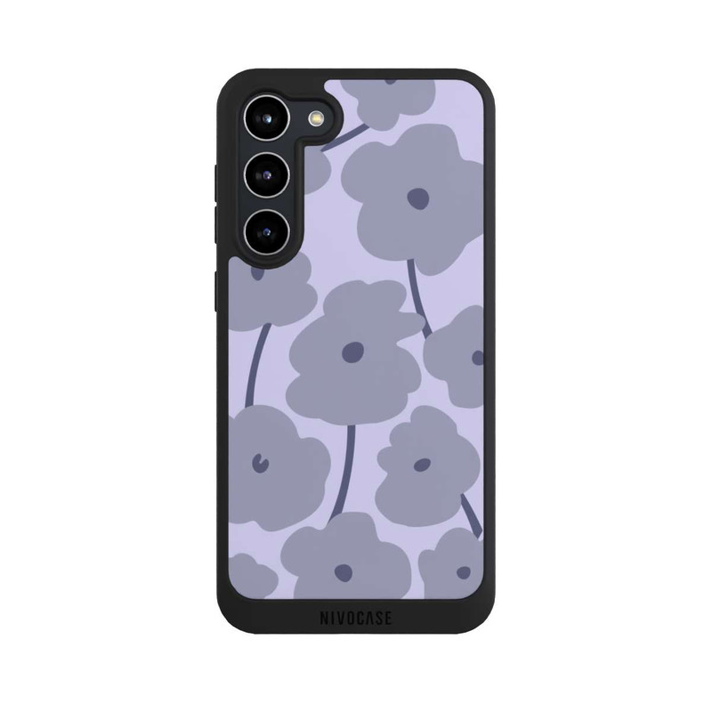 Galaxy S23 + NIVOpure Minimalistic Flowers Lilac