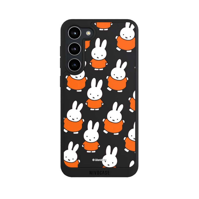 Galaxy S23 + NIVOpure Miffy Pattern Dancing Transparent