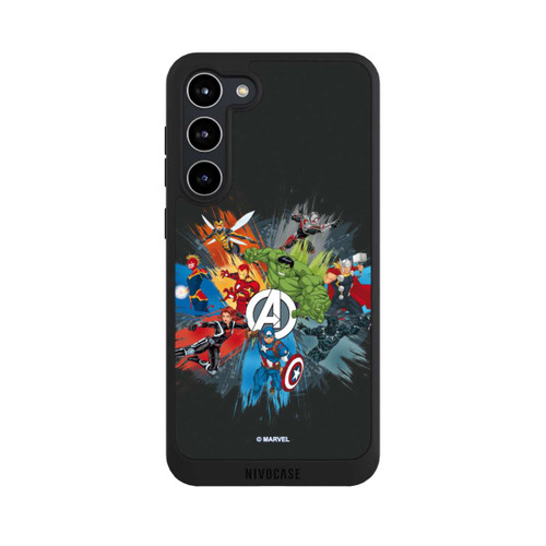 Samsung Galaxy S23+ NIVOpure Marvel's Avengers Black