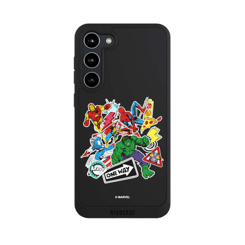 Samsung Galaxy S23+ NIVOpure Capitan American Shield Transparent