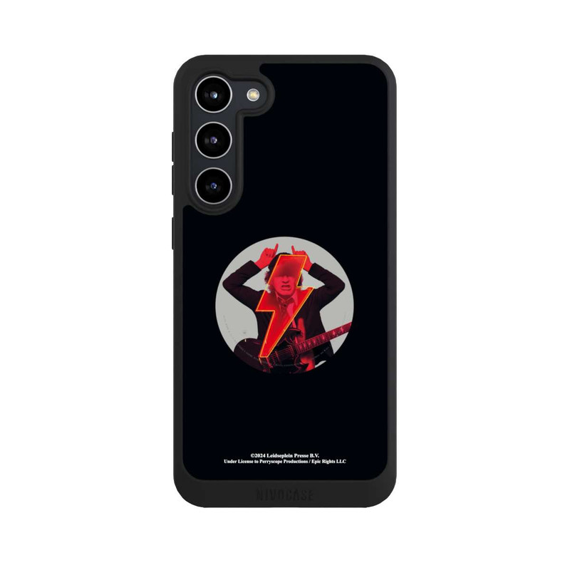 Galaxy S23 + NIVOpure ACDC Angus Young Signet