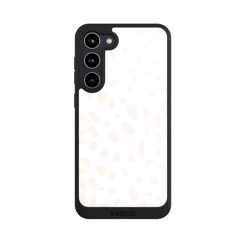 Galaxy S23 + NIVOpure Tigermuster Beige Weiß 
