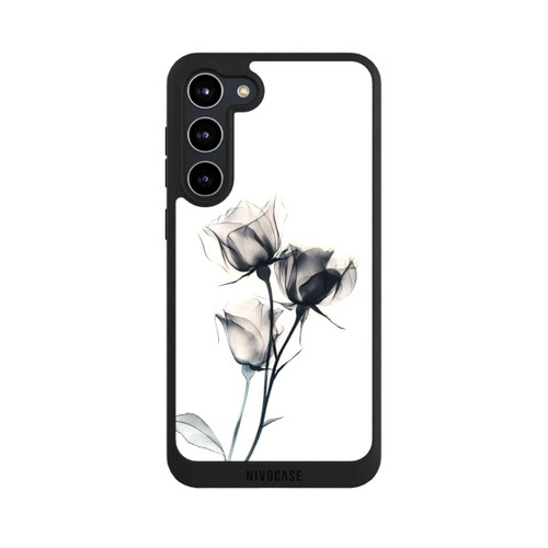 Samsung Galaxy S23+ NIVOpure Schwarze Blume