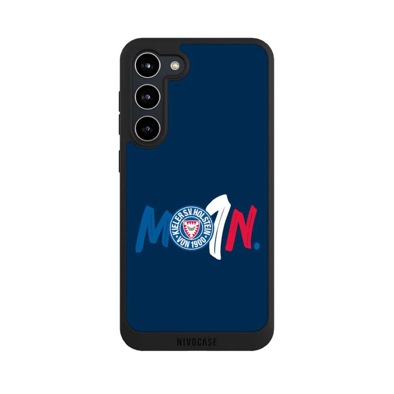 Galaxy S23 + NIVOpure Holstein Kiel Moin Logo
