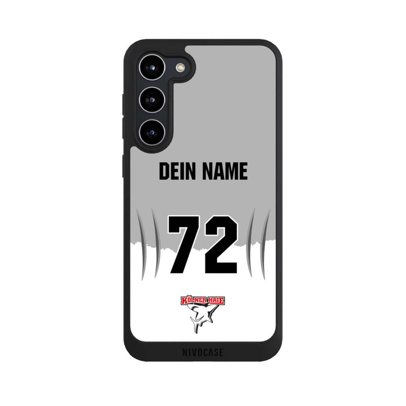 Galaxy S23 + NIVOpure Kölner Haie Trikotmotiv Personalisierbar