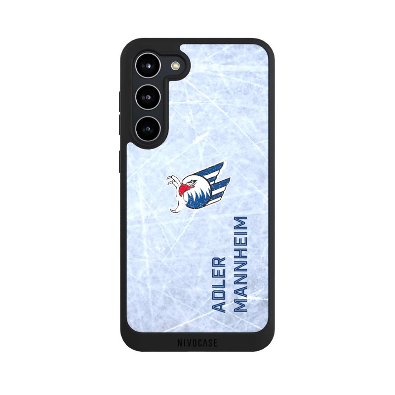 Galaxy S23 + NIVOpure Adler Mannheim Eisfläche Logo