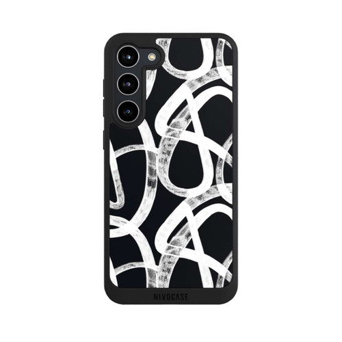 Samsung Galaxy S23+ NIVOpure Doodles Black and White