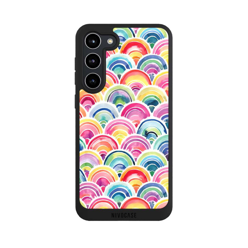 Galaxy S23 + NIVOpure Happy Summer Rainbow Scales