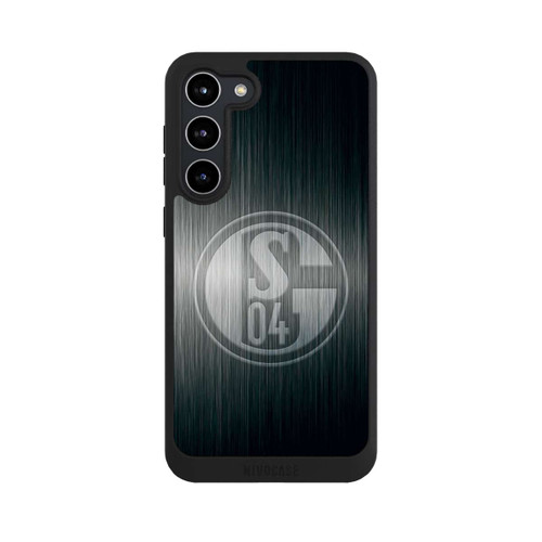 Samsung Galaxy S23+ NIVOpure Schalke 04 Metall Look